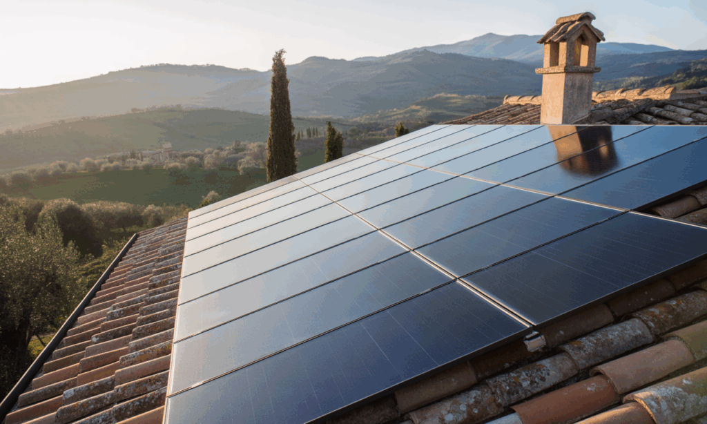 Impianto fotovoltaico residenziale installato a Vibo Valentia Pannelli solari a Vibo Valentia per risparmio energetico Installazione di impianto fotovoltaico con incentivi a Vibo Valentia